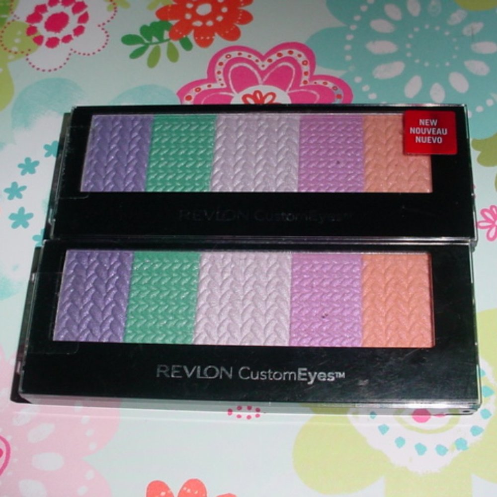 REVLON NIP Custom Eyes Shadow PARTY POPS x2